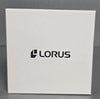 Lorus Automatic Men's 42mm Black Dial Stainless Steel Bracelet Watch