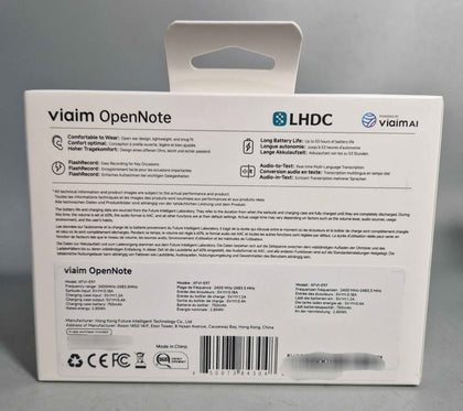 VIAIM Opennote professional AI Recording wireless earbuds