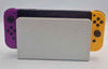 Nintendo Switch Console, 64GB, OLED, With Purple & Orange Joy-Cons, White Dock & Charger
