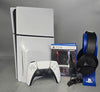 Sony Playstation 5 Slim Disc Console White + Hitman & turtle beach recon 200 gen 2 Headset