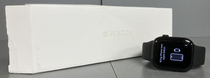 Apple Watch Series 10 - 46mm - GPS + Cellular - Jet Black Aluminium Case - Black Sport Band - M/L