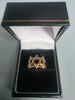 9ct Gold Star of David Ring 6.4g 375 HM
