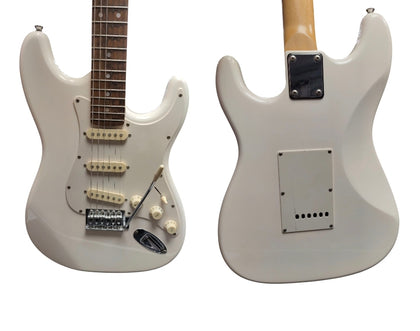 Strat-style Electric Guitar White COLLECTION ONLY