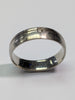 Platinum diamond wedding band ring