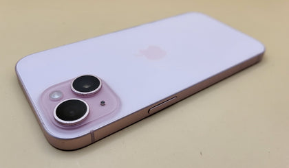 Apple iPhone 15 - 128GB - Pink - Unlocked - 80% Battery Health