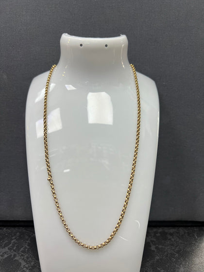 9ct Solid Belcher Chain 12g 24