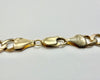 9ct yellow gold figaro chain 24"