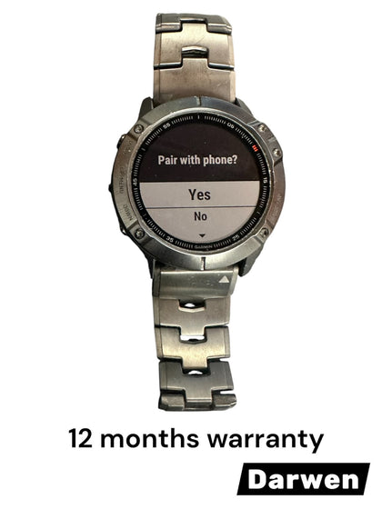 Garmin Fenix 6X Pro Sapphire GPS Watch
