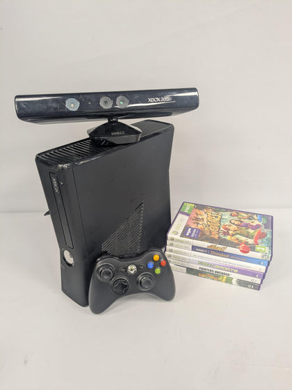 XBox 360 250GB Slimline Kinect Package