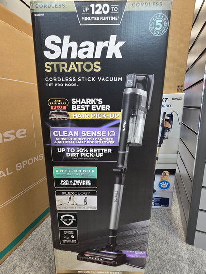 George Shark Stratos Anti Hair Wrap Plus Pet Pro Cordless Vacuum IZ420UKT