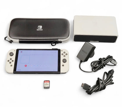 Nintendo Switch OLED w/Kirby and The Forgotten Land**Unboxed**