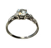 Ladies 9ct White Gold Ring