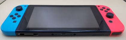 Nintendo Switch Console -  32GB + Neon Red/Blue Joy-Cons