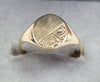 9ct Gold Signet Ring Size T