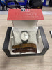 Tissot Visodate green/ brown straps, white face