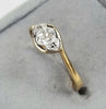 18ct Gold Diamond Ring W1/2