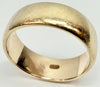 9ct yellow gold wedding band ring size L 1/2