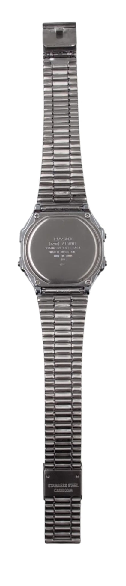 Casio Digital Bracelet Watch Stainless Steel 
