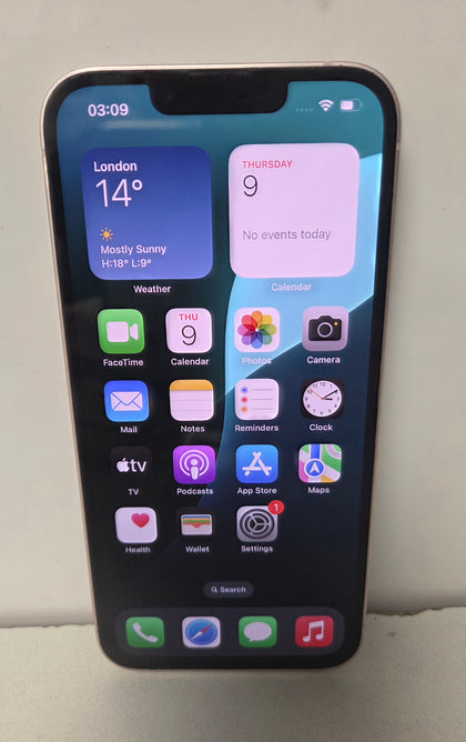 Apple iPhone 13 unlocked 128gb Starlight 85% Battery Health