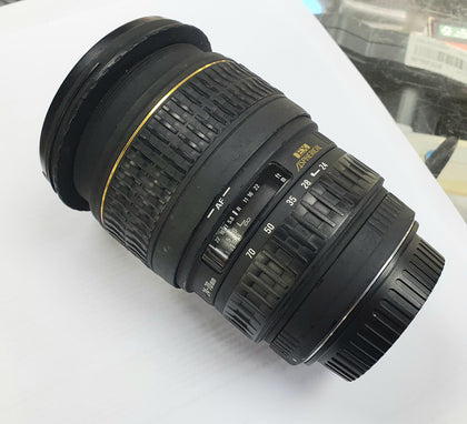 Used Sigma AF 24-70mm F2.8 EX DG Lens - Canon Fit.