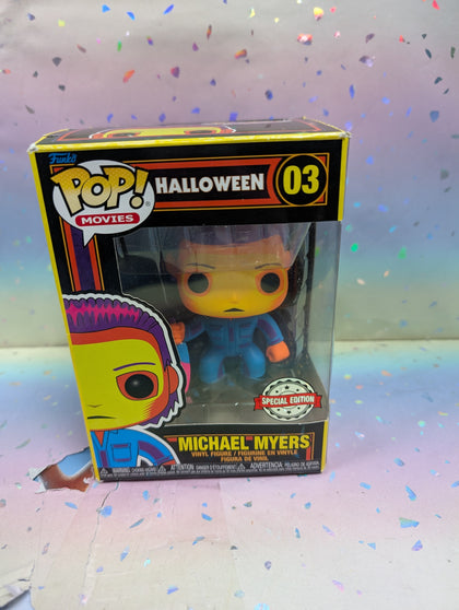 Michael Myers Black Light Special Edition 03 Halloween Funko Pop Vinyl