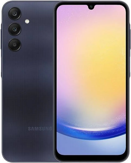 Galaxy A25 5G Dual Sim (6GB+128GB) Blue Black, Unlocked.