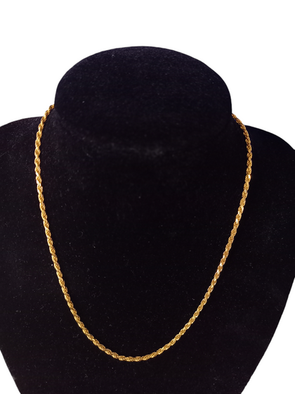 9ct Gold Chain 15 1/2