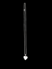 NEW OTHER SILVER CHAIN WITH HEART ,925G, WEIGHT 7.31G ,LENGHT 24INCH
