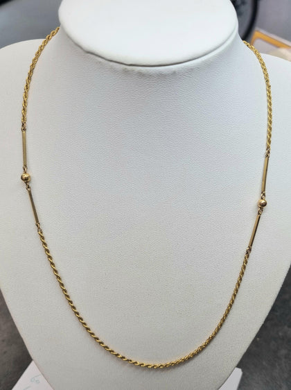 9ct gold necklace 19