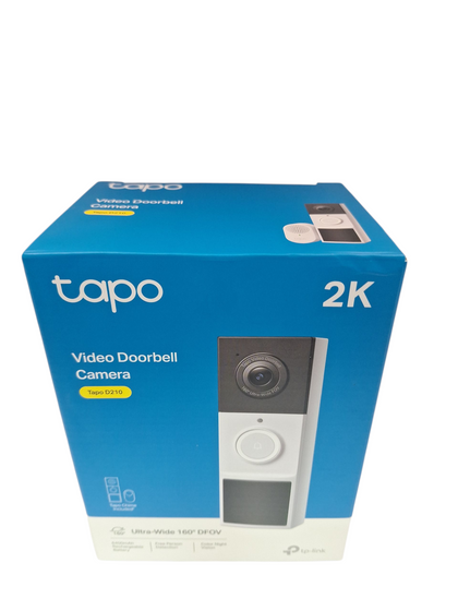 TP Link 2K 3MP Colour Night Vision Video Doorbell Camera