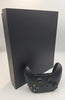 Microsoft Xbox One X 1TB black console with 1 x black series controller and all leads UNBOXED