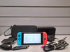 NINTENDO SWITCH CONSOLE Neon Red And Blue With Case