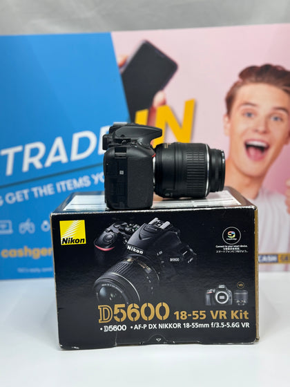Nikon D5600 DSLR Camera, 18-55mm Lens VR Kit