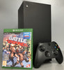 Microsoft Xbox Series X Black 1TB Console Bundle ( + W2K Battle Grounds ) ** Unboxed **
