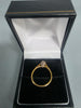 18CT Gold Ring 2.5G HM 375 Size M With Stone