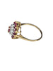 Gold Diamond Ring - 9ct - 2.22g - Size O