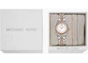 Michael Kors Lexington Pavé Two-Tone Watch and Slider Bracelet Gift Set