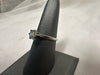 9ct White Gold Dimond Ring - Size Q/R