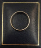 9ct gold wedding band size O Boxed 3.8g