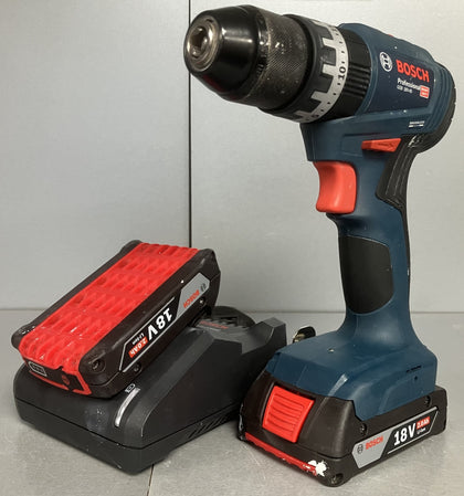 Bosch GSB 18V-45 Professional Combi Drill - 18V ( x2 Batteries ) ** Unboxed **