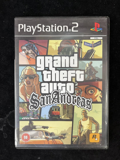 Grand Theft Auto San Andreas (Sony PlayStation 2)