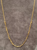 18ct Yellow Gold Serpentine Double Chain Necklace
