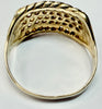 9ct yellow gold keeper ring Y 1/2
