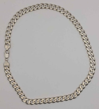 Pre-owned 925 silver Curb Style 28