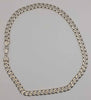 Pre-owned 925 silver Curb Style 28" chain 90.72g
