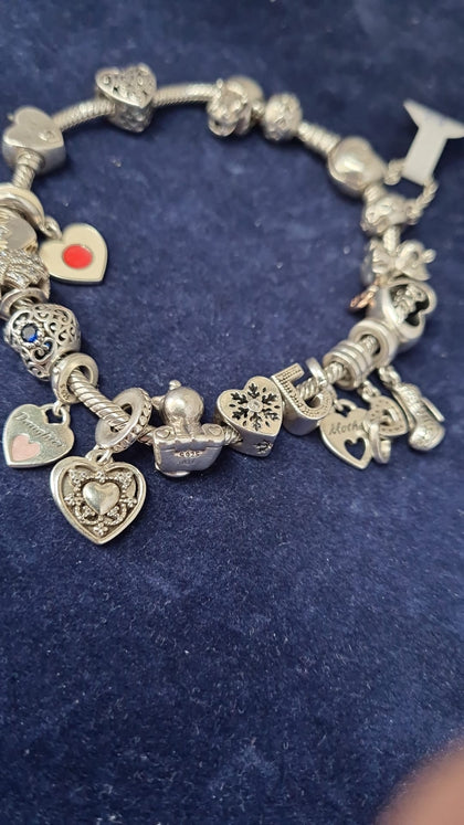 Pandora Bracelet (16 Charms)
