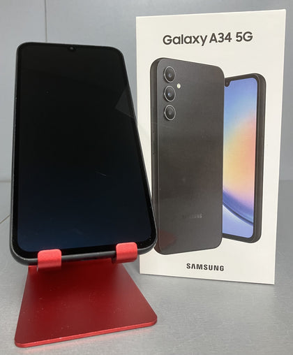 Samsung Galaxy A34 5G 128GB Dual Sim Graphite ** Any Network **