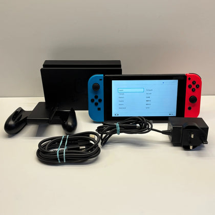 Nintendo Switch Console with Neon Red/ Neon Blue Joy Cons 32GB