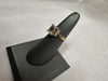 9ct Yellow Gold Square Gem Ring - Size N