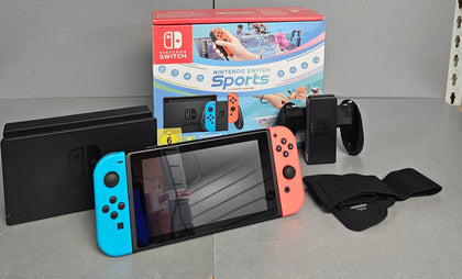 Nintendo Switch Console - Neon Red/Blue MOD HAC 001(01)